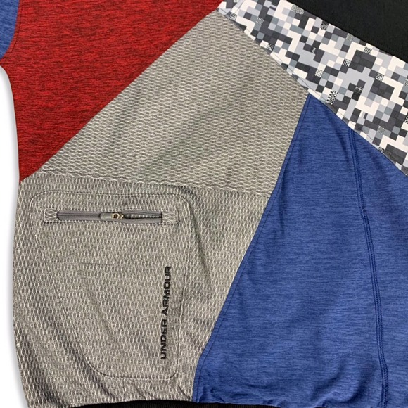 1/1 Stretchy Athletic Hoodie. Super soft. Digital Camo, custom clothing hoodie - Picture 7 of 10